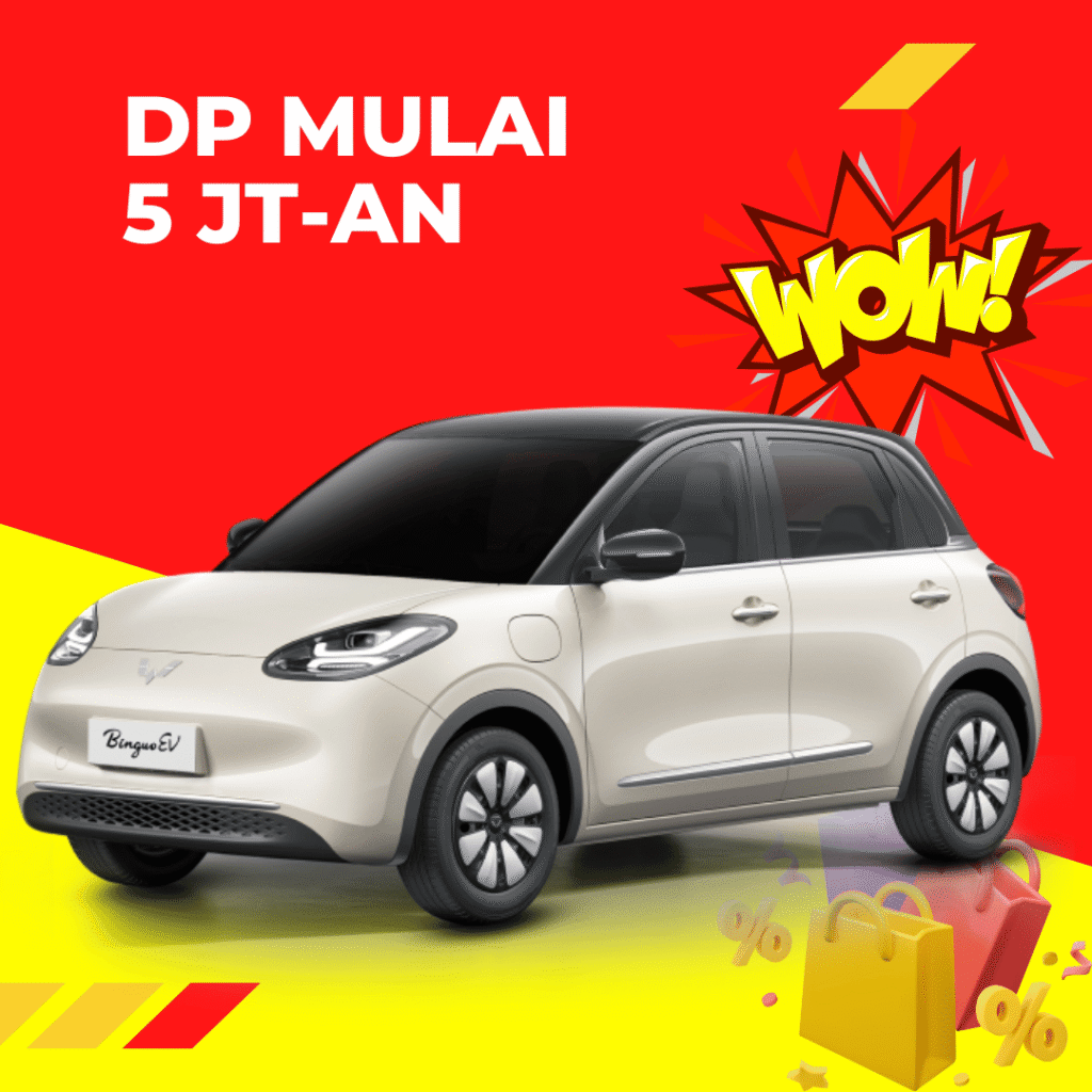 dealer wuling palu - harga binguo ev - kredit binguo ev